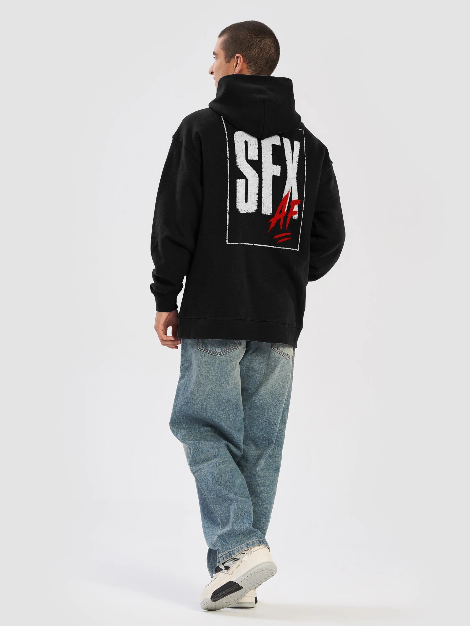 SFXAF Crew Hoodie – Black product image (6)