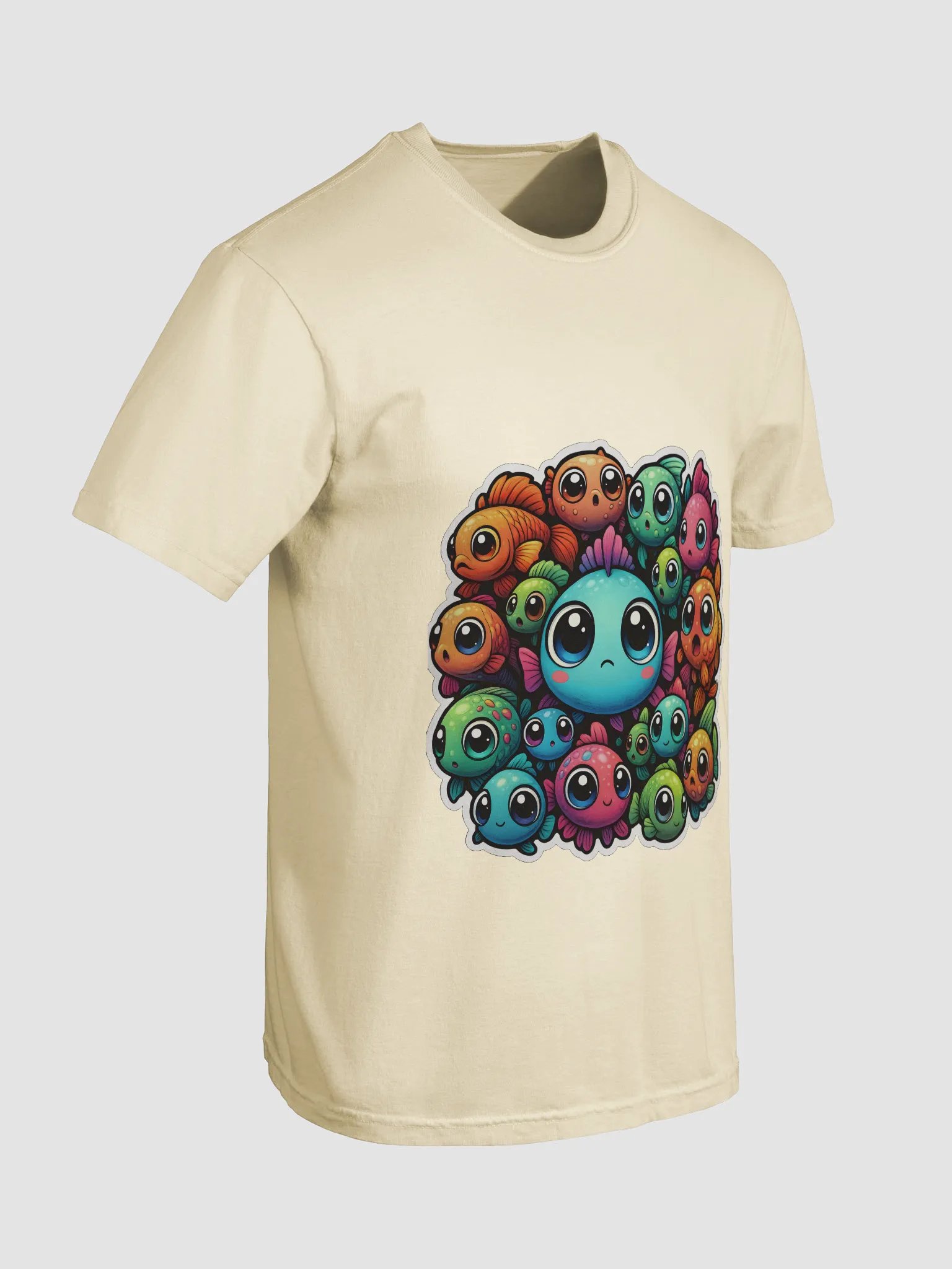 Whimsical Fish Friends #2 T-Shirt product image (50)