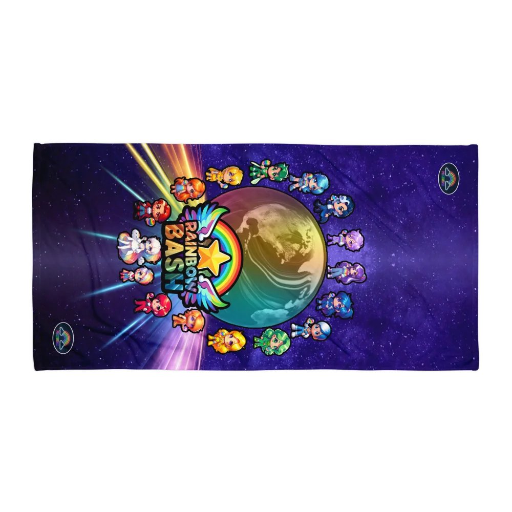 Rainbow Bash Towelie product image (1)