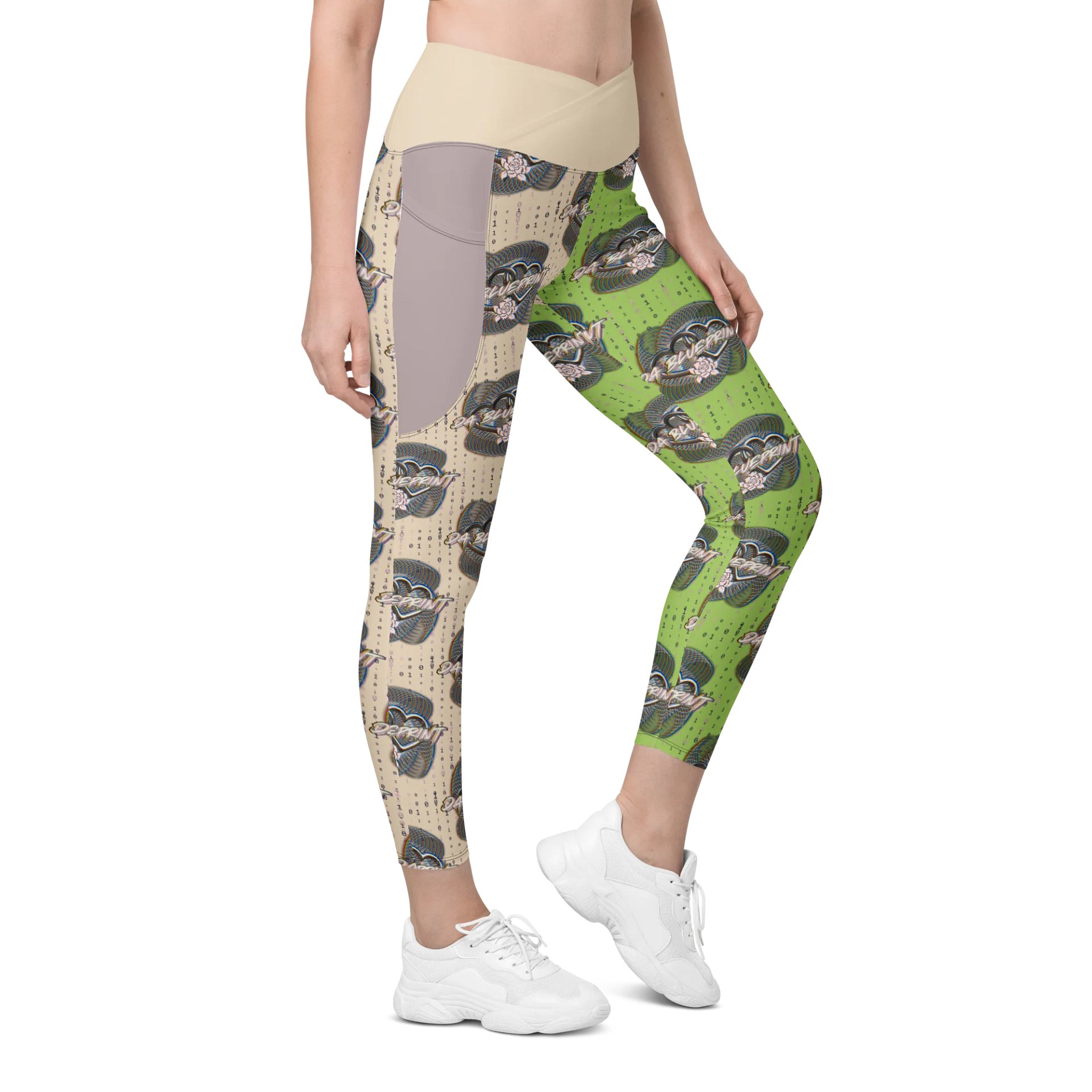 Crossover Leggings with Pockets product image (5)