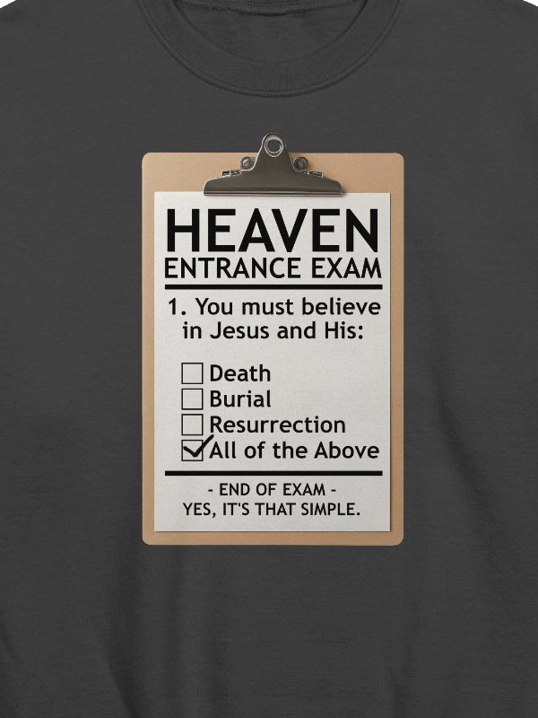 Heaven Entrance Exam Sweatshirt product image (2)