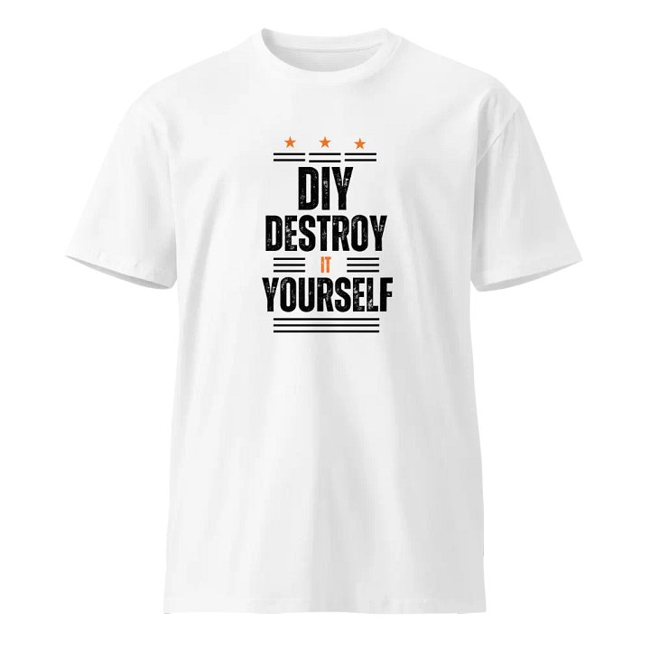 DIY-Destroy it yourself men's Tshirt product image (1)