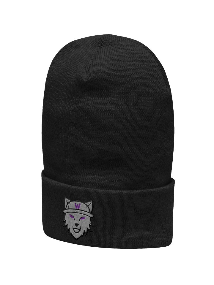 wolf_eyed Logo Grey Fill Beanie product image (14)