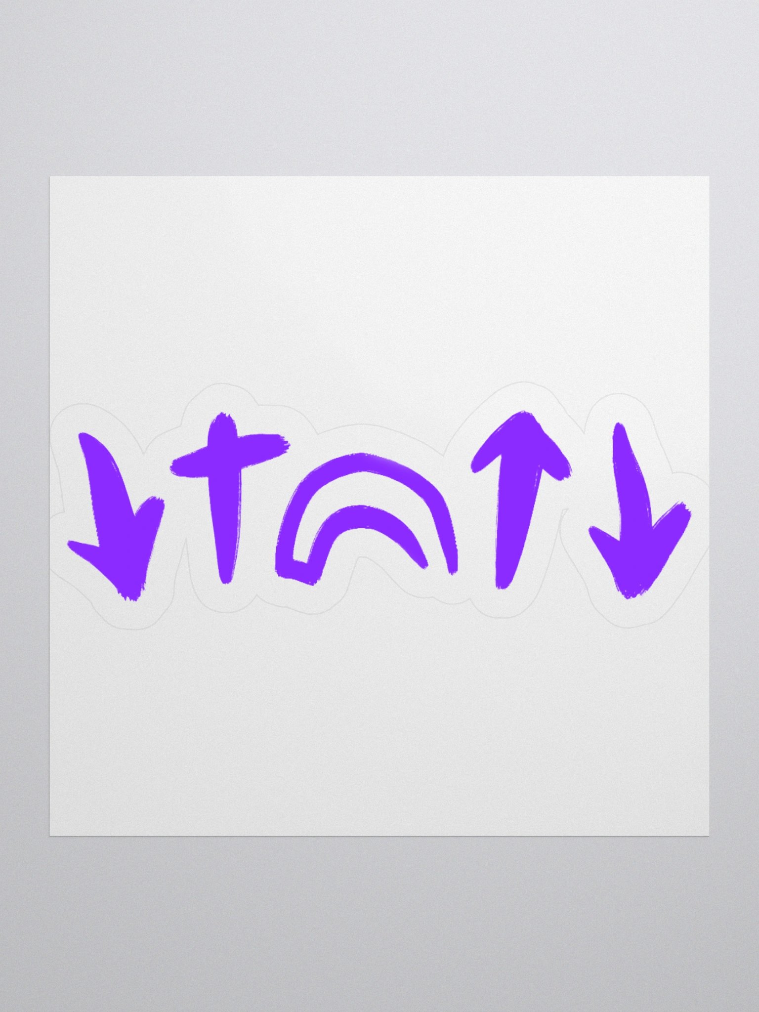 He Came. He Died. He Arose. He's Coming Back Christian Kisscut Sticker product image (1)