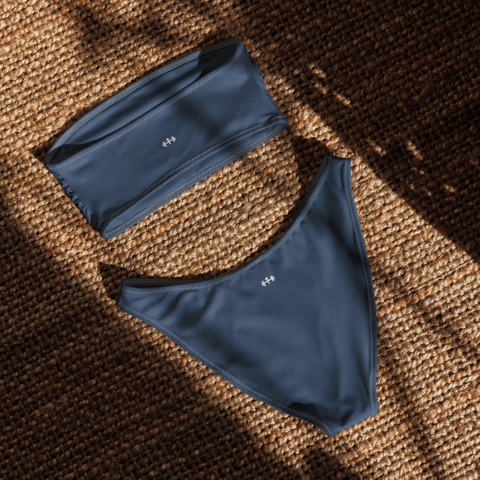 His House Womens Bandeau Bikini Set - Merlot product image (5)