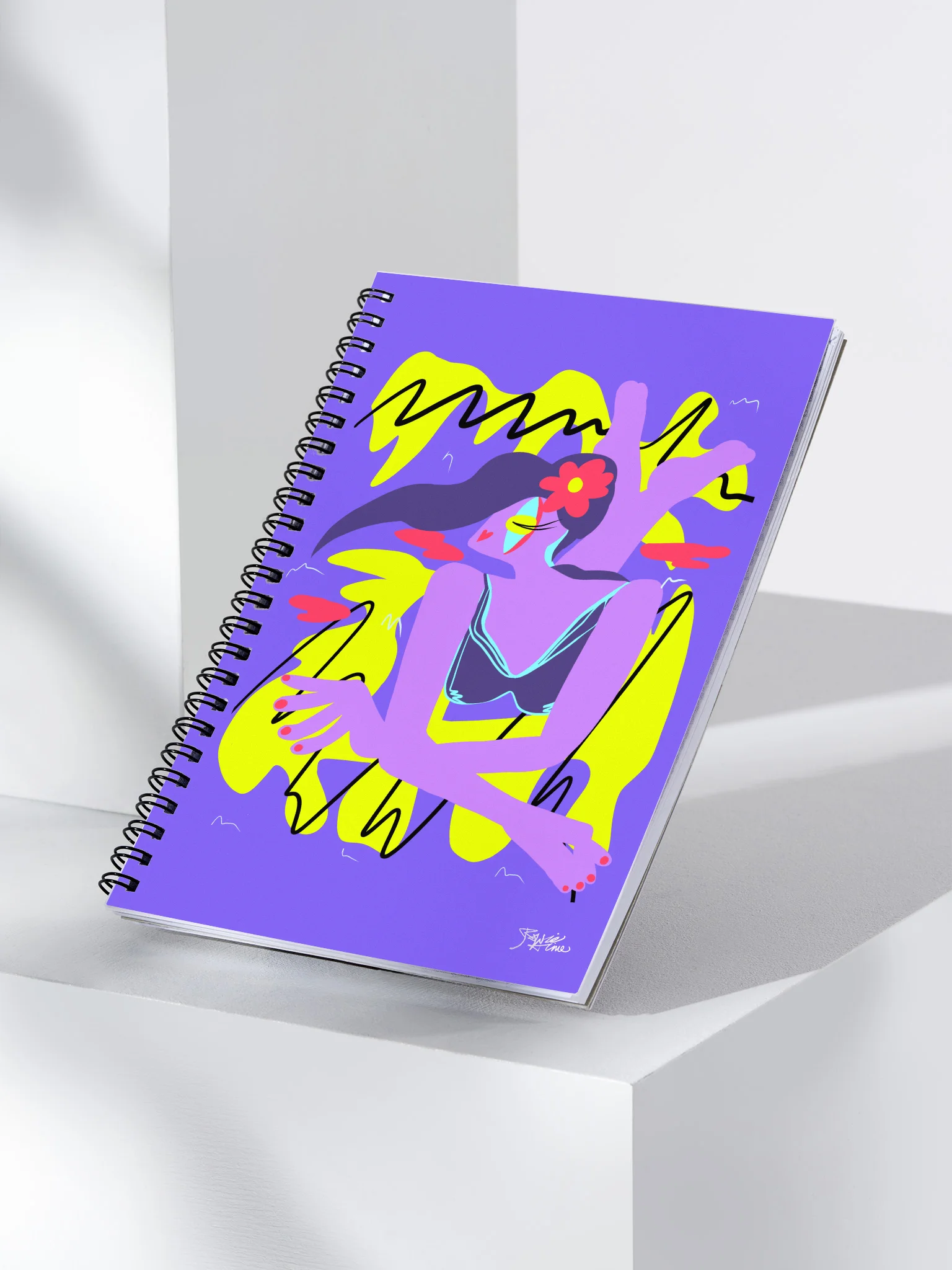 Spiral Sketch/Notebook School: Beach Life product image (3)