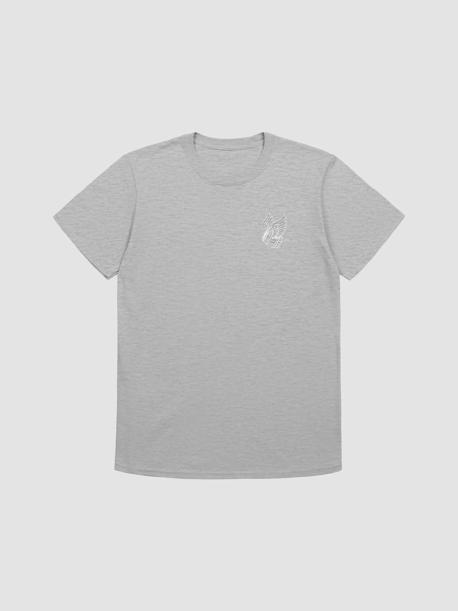 Heather Grey Inside Logo T-Shirt product image (1)