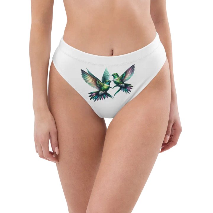 Iridescent Love High-Waisted Bikini Bottom product image (2)