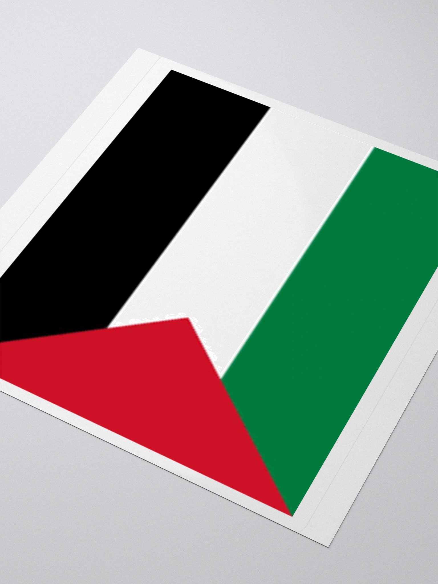 Exclusive Palestinian Flag Kiss-Cut Stickers - High-Quality Vinyl, Multiple Sizes product image (8)