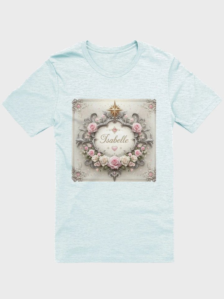 Elegant Isabelle Personalized Vintage Floral Name Design product image (6)