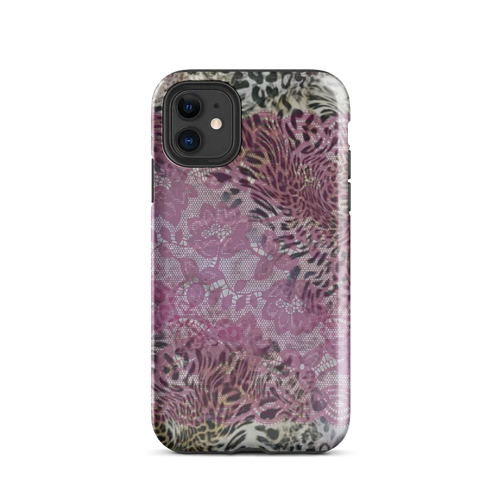 lace animal print i phone case product image (2)