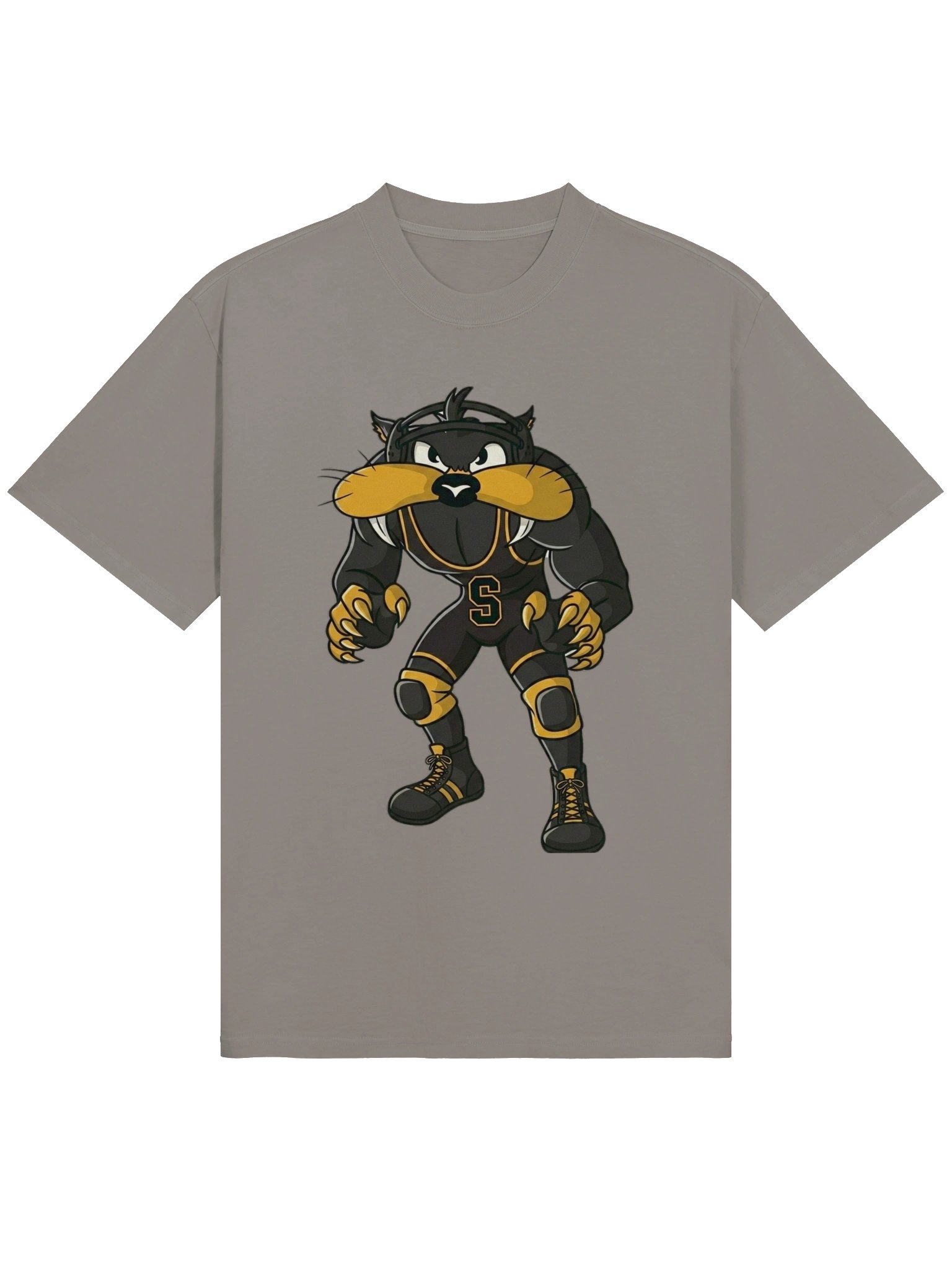 Sabercats Gold Mascot Oversized Tee product image (1)