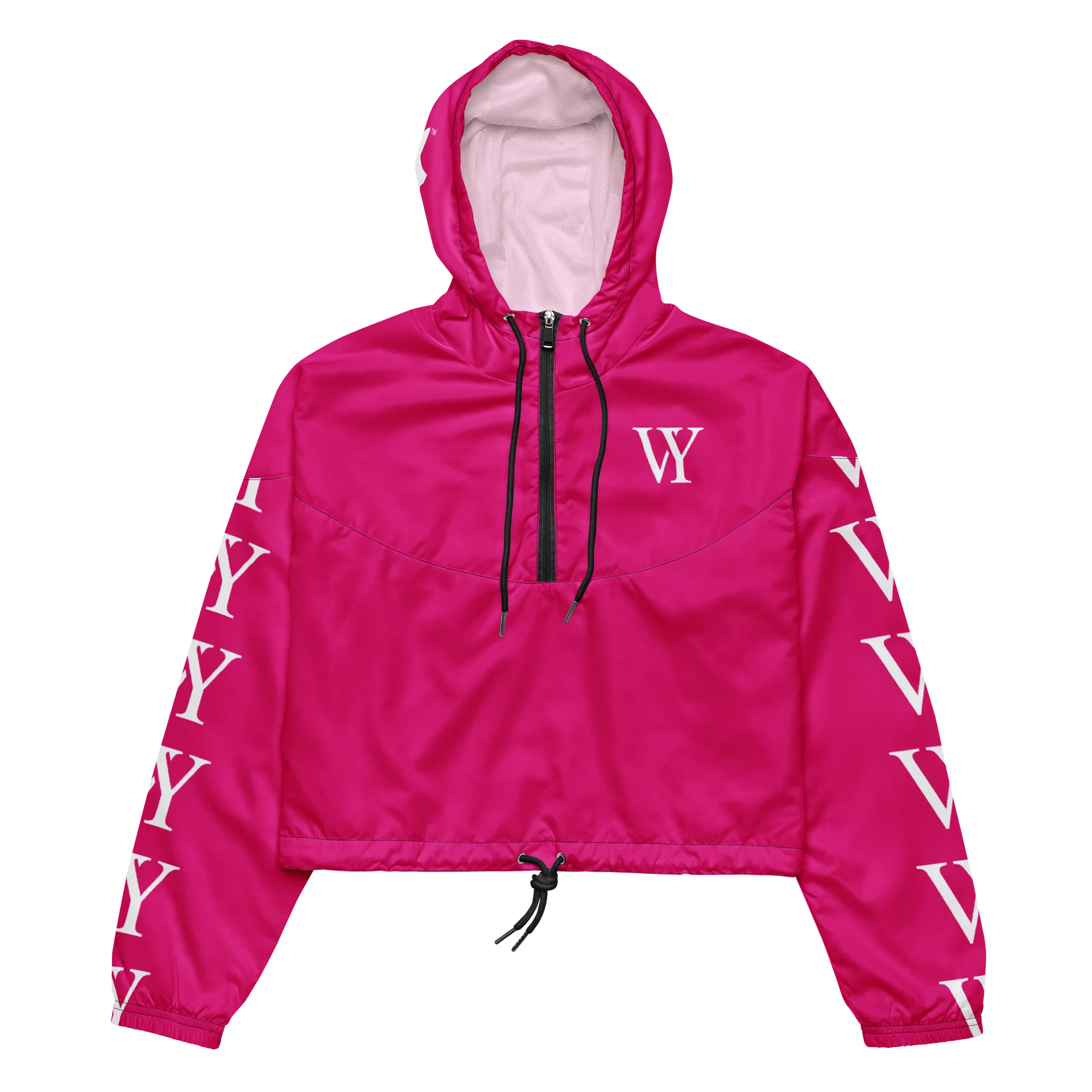 VY Magenta Cropped Windbreaker product image (2)