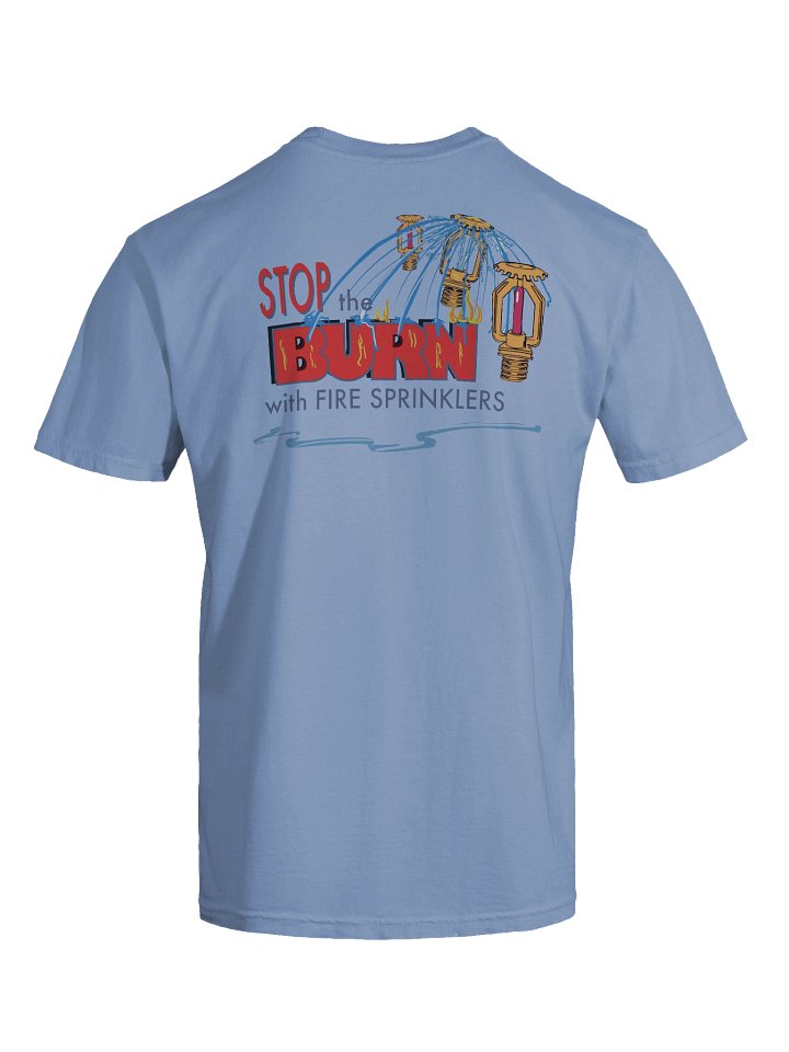 STOP the BURN 100% cotton t-shirt product image (1)