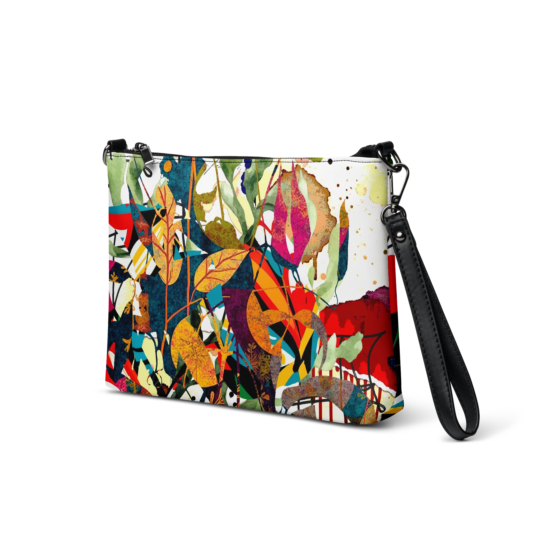 Abstract Botanical All-Over Print Crossbody Bag product image (2)