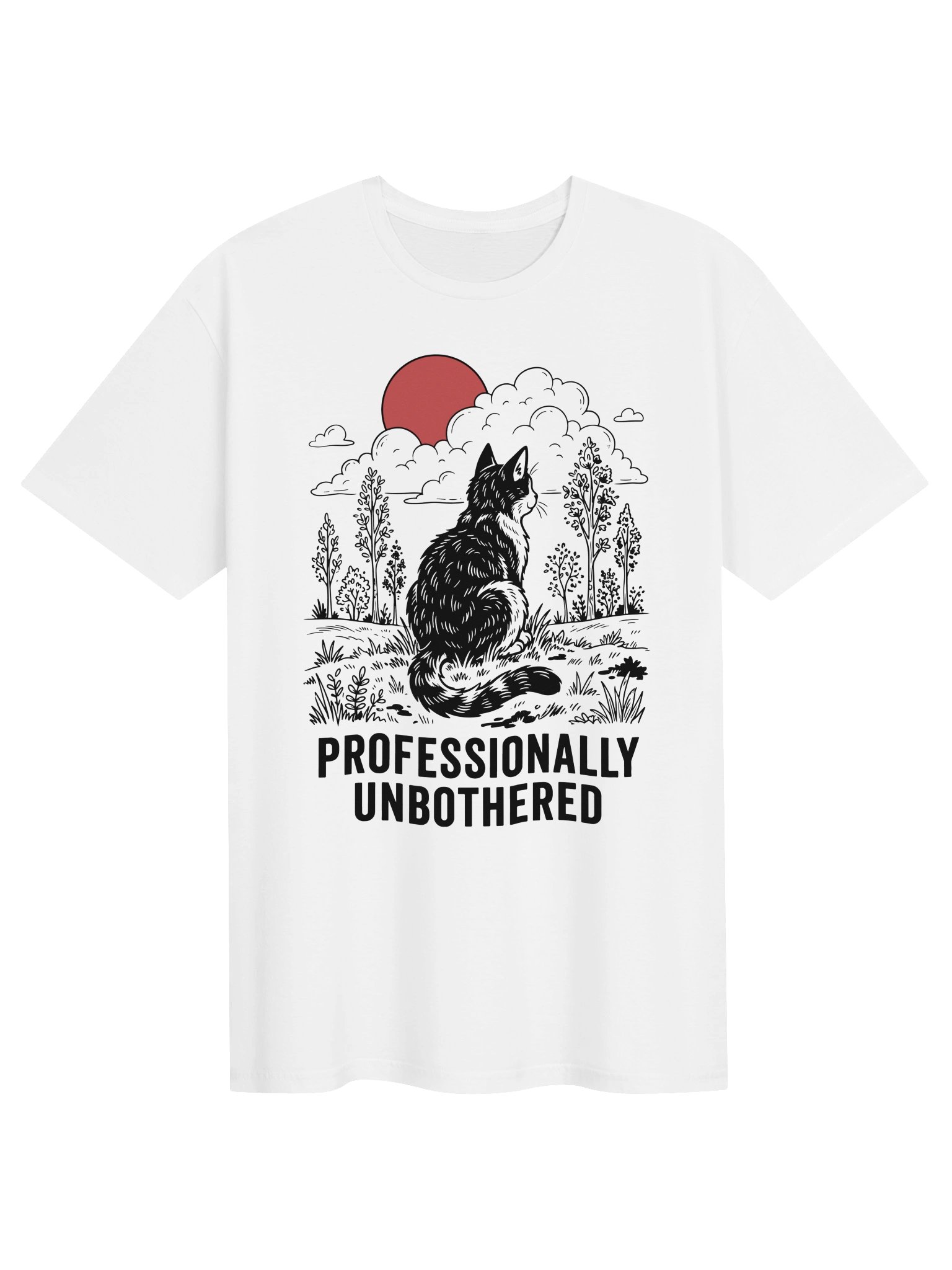 Professionally Unbothered Tee product image (2)