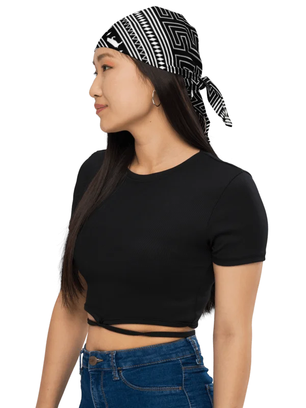 Epicurean Amphora LIGHT (ALL-OVER PRINT BANDANA) product image (1)