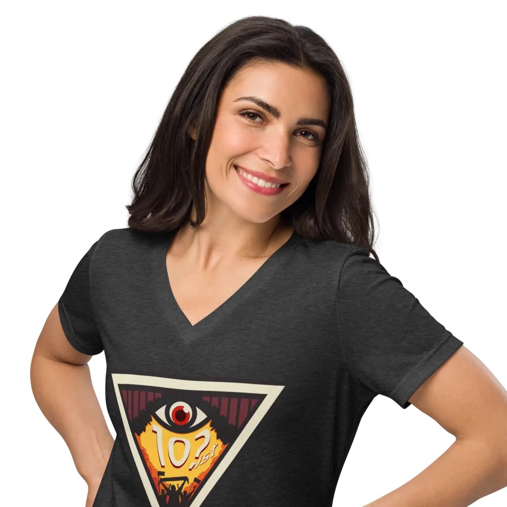 They're watching you Women's V neck product image (3)