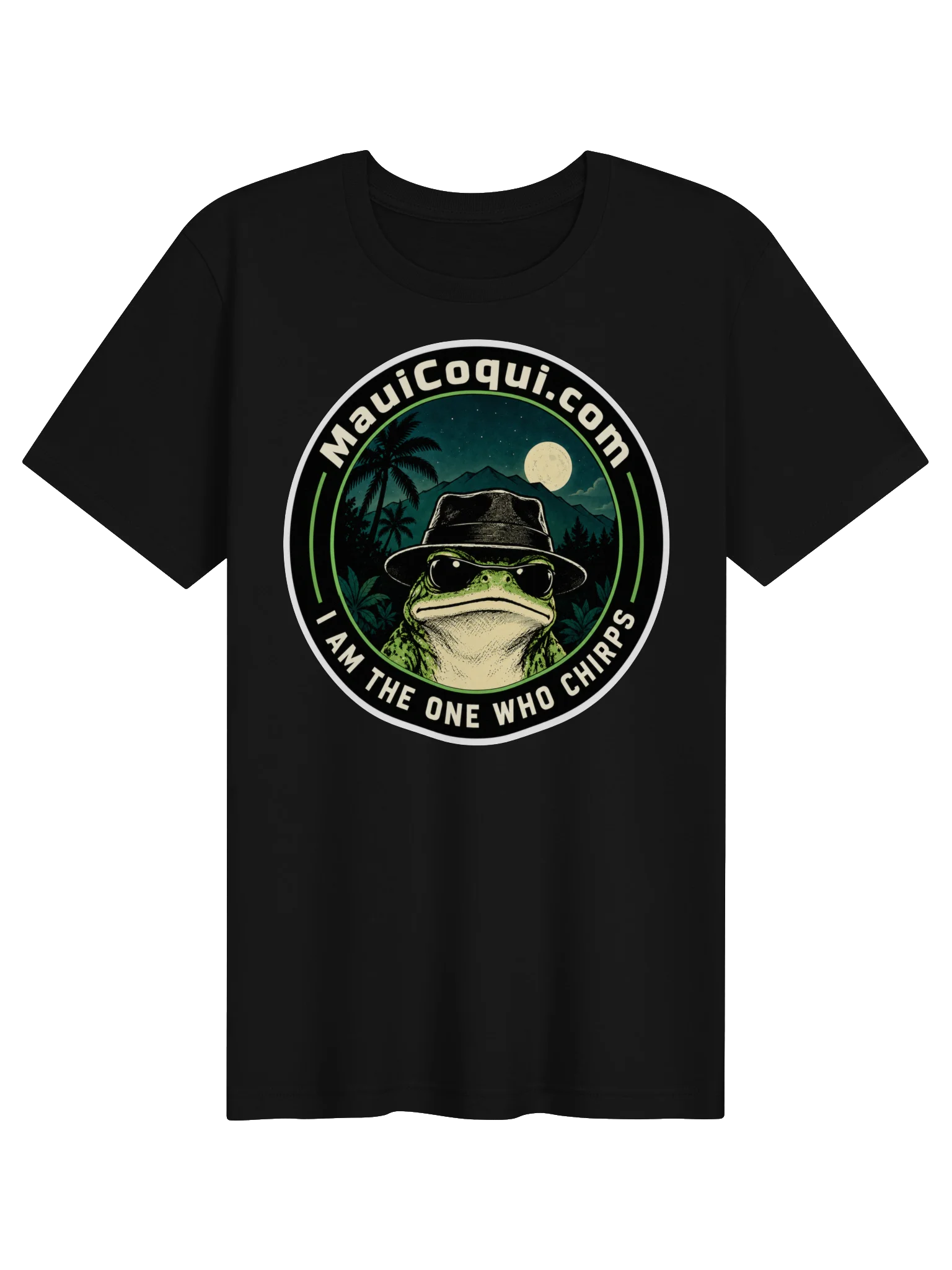 Heisenfrog Tee - I am the one who chirps - Black product image (1)