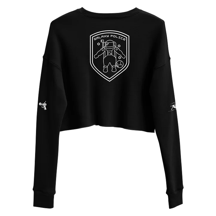 Galaxy Police Crop Sweatshirt product image (1)