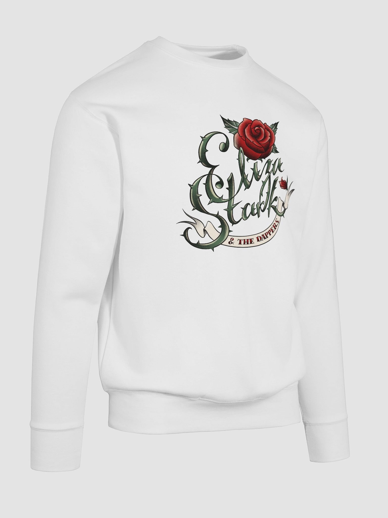 Rose & Ornate Text Premium Sweatshirt product image (46)