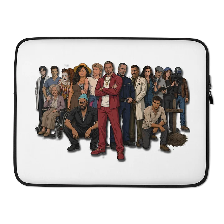 Dead Die Here: The Hospital Cast Laptop Sleeve product image (2)