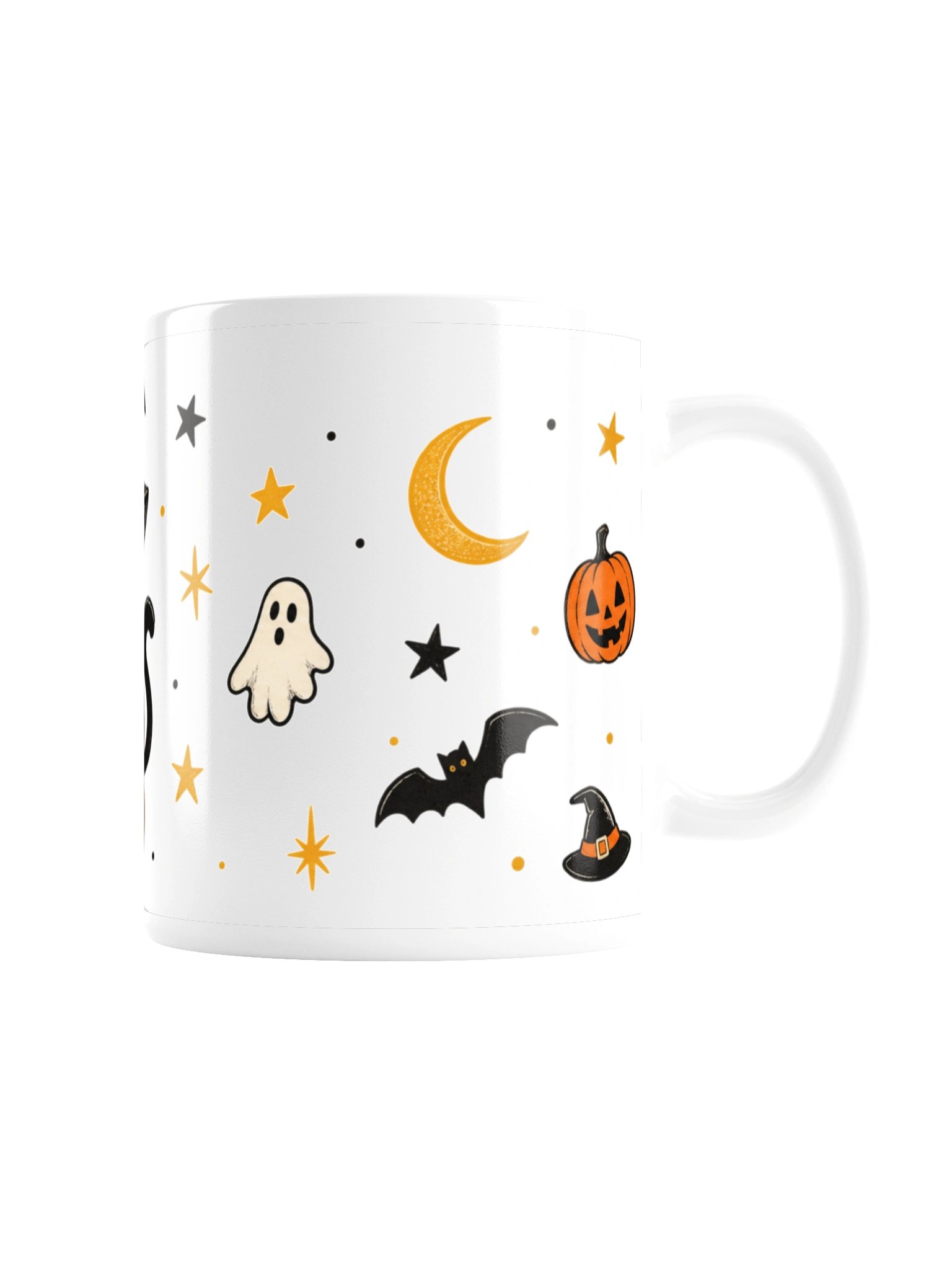 Cute Black Cat Halloween Mug product image (6)