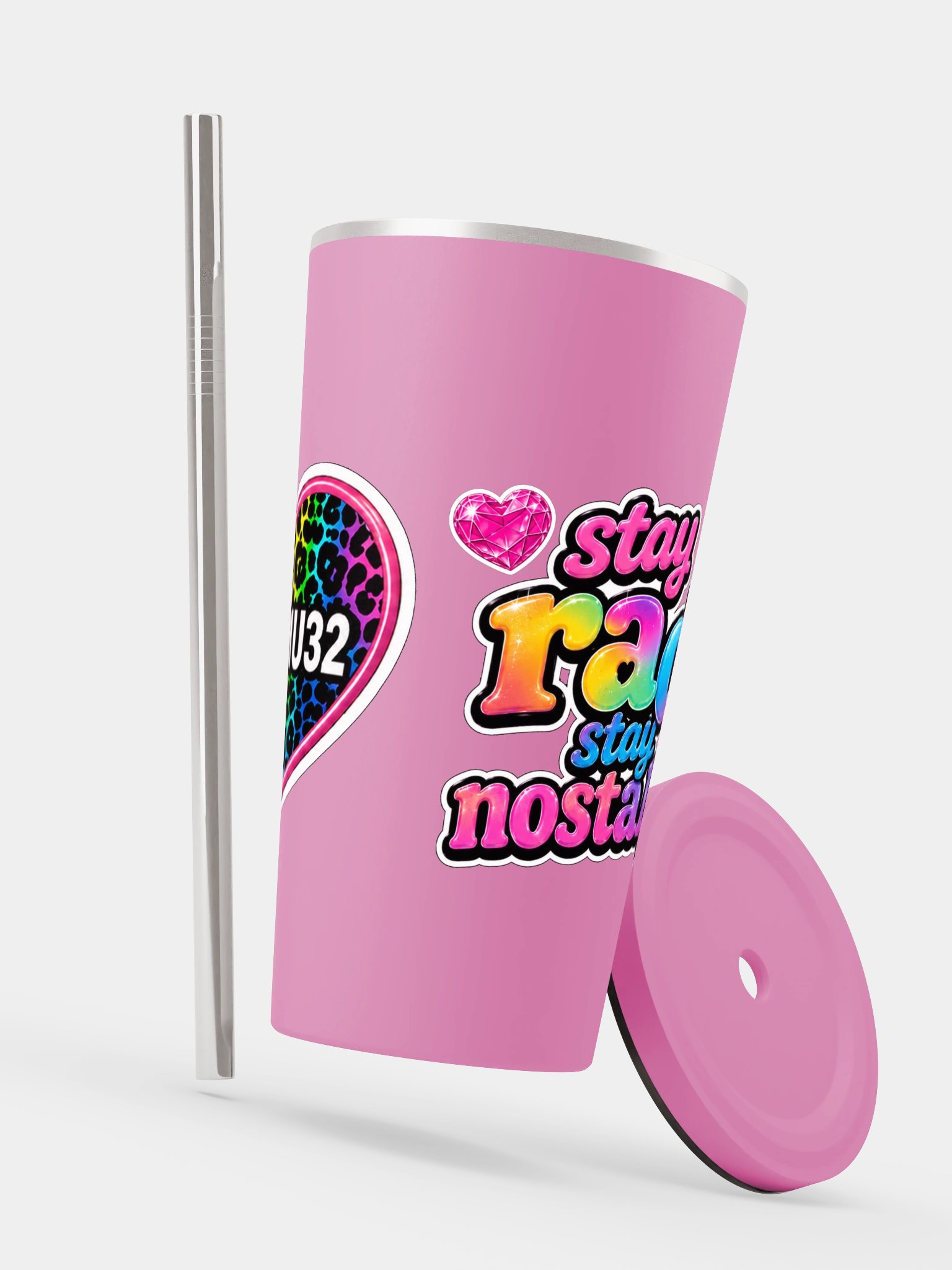 STAY RAD RAINBOW TUMBLER product image (6)