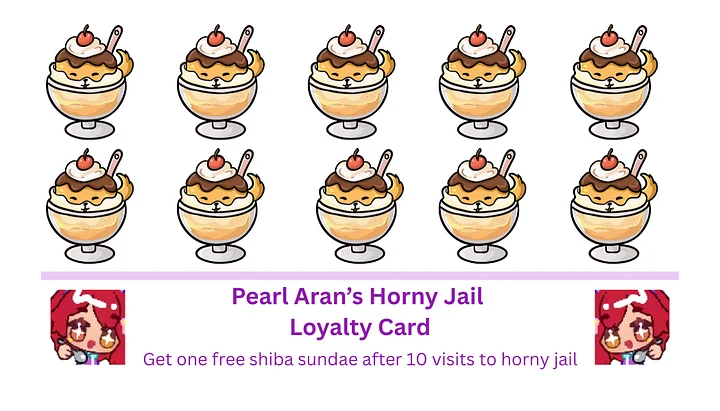 Loyalty Card (Shiba Sundae & VIP Keychain) product image (1)