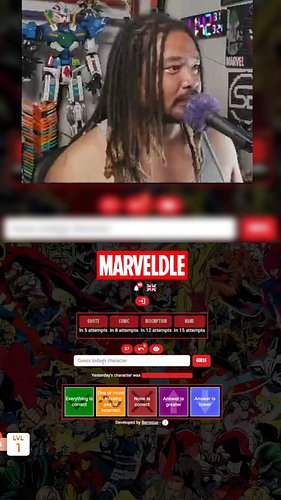 Comic Book Marveldle for Sep 24! MY QUEEEENNNNN #comics #marvel #marveldle