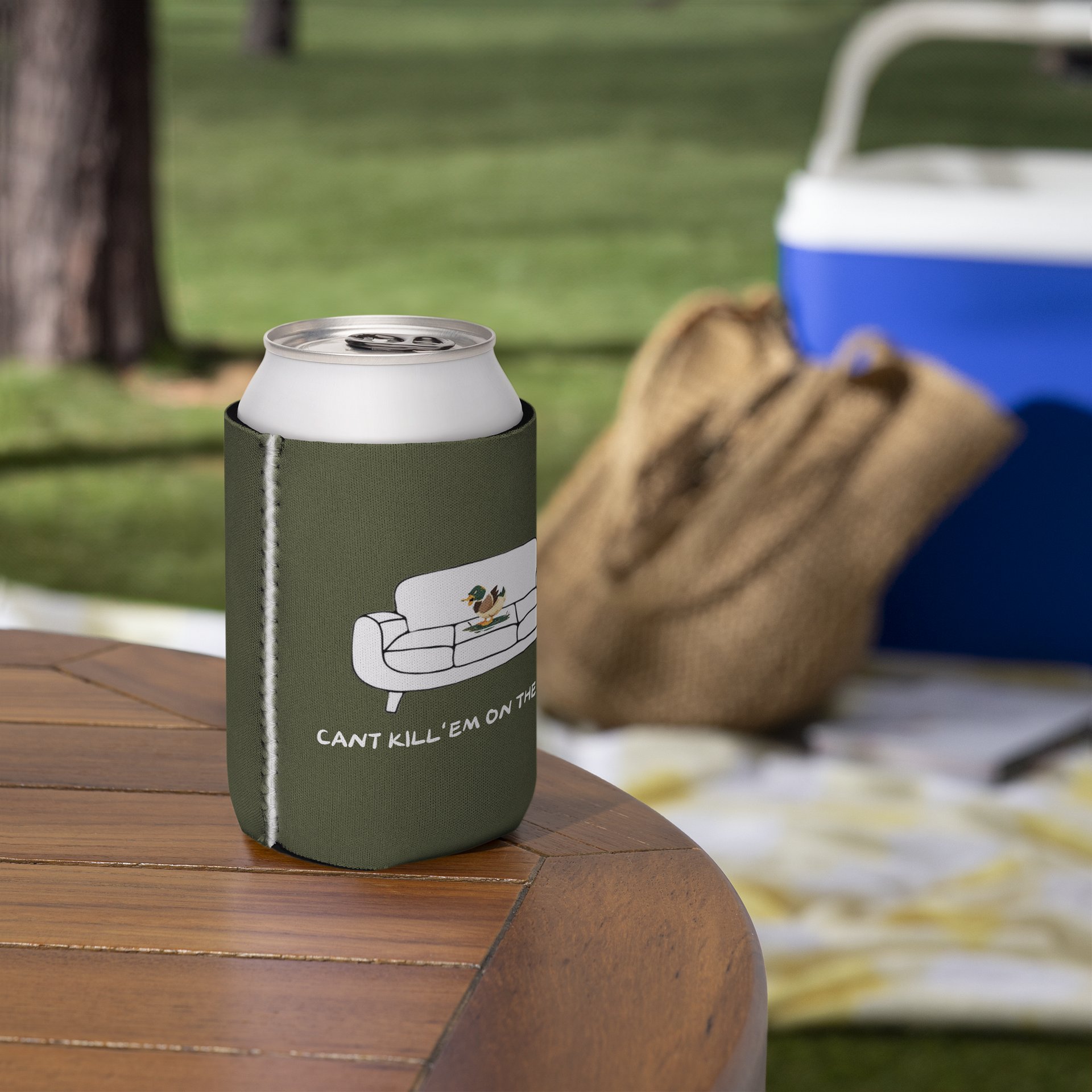 Can't Kill 'Em On The Couch Koozie product image (6)