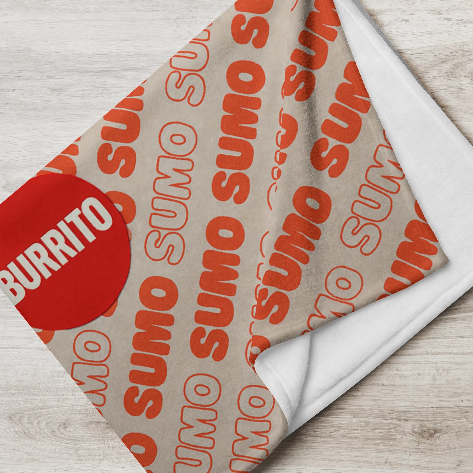 I am a SUMO BURRITO Throw product image (2)