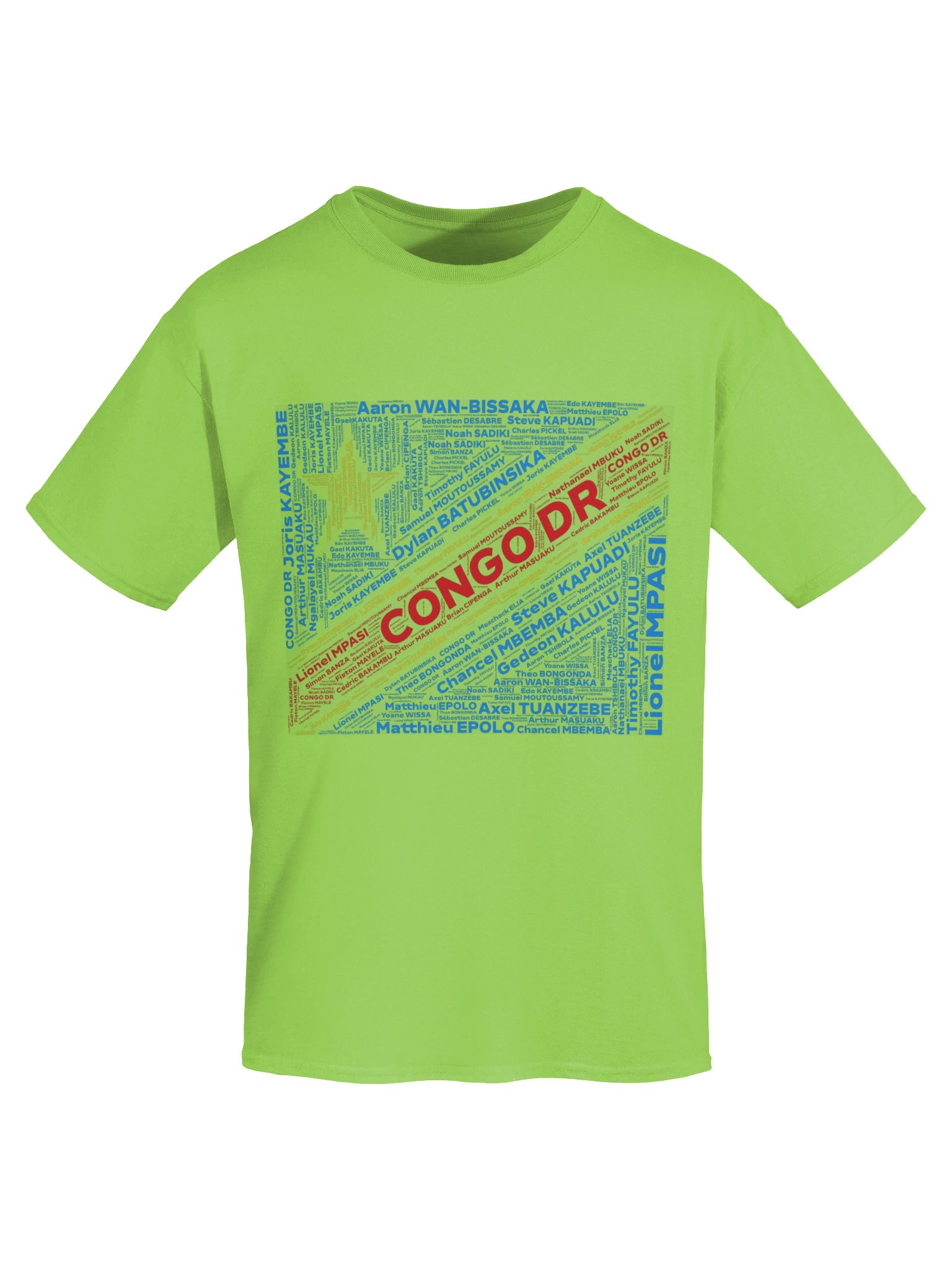 Rep the Squad Soccer T Shirt - Congo DR 2026 (Unisex) product image (1)