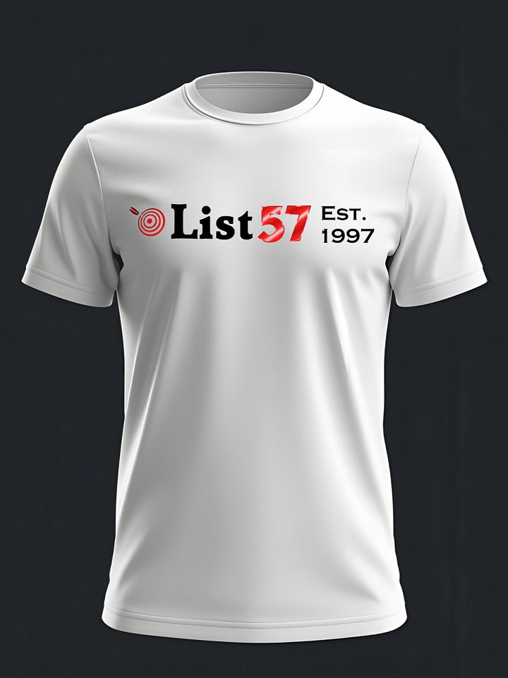 List 57 Classic Logo T-Shirt | Est. 1997 Retro Statement Tee product image (1)