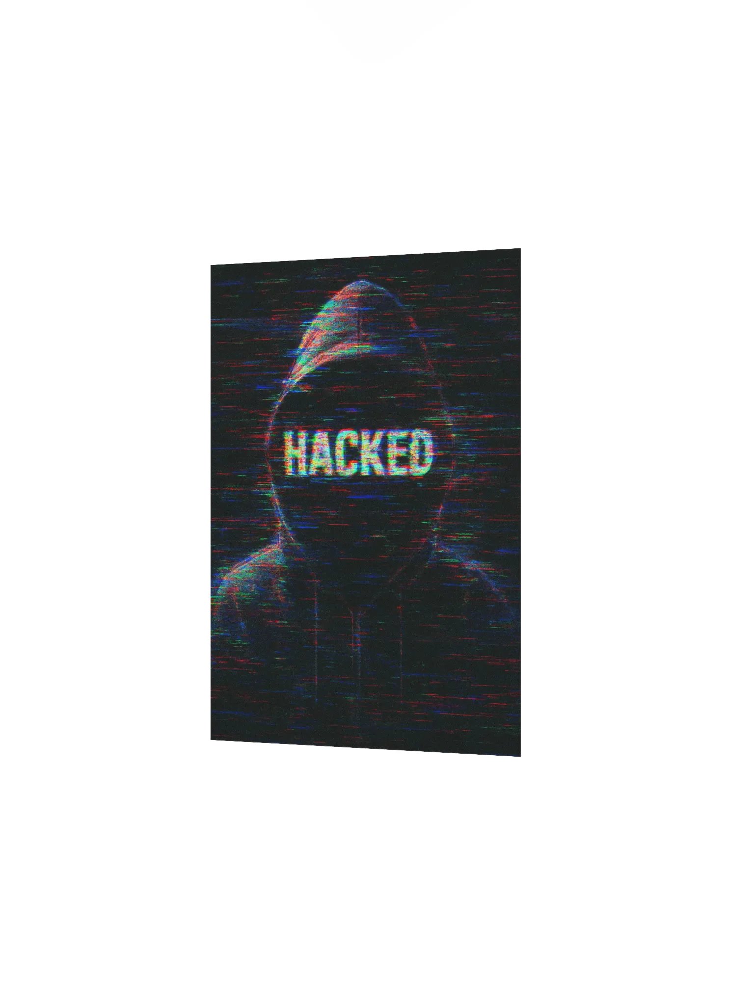 Glitched Hacked Poster product image (2)