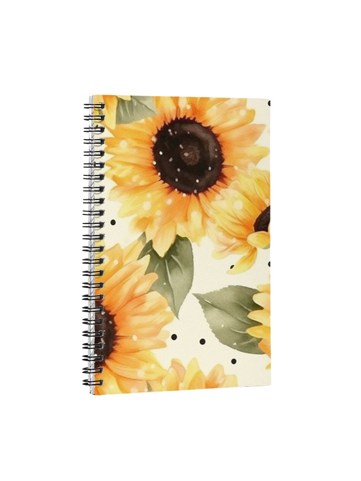 Sunflower Serenade Spiral Notebook product image (1)