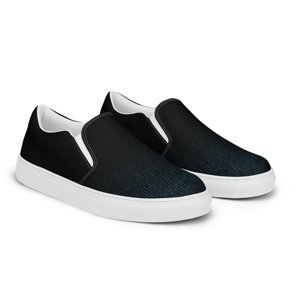 Programming Code Women's Slip-On Canvas Shoes product image (5)