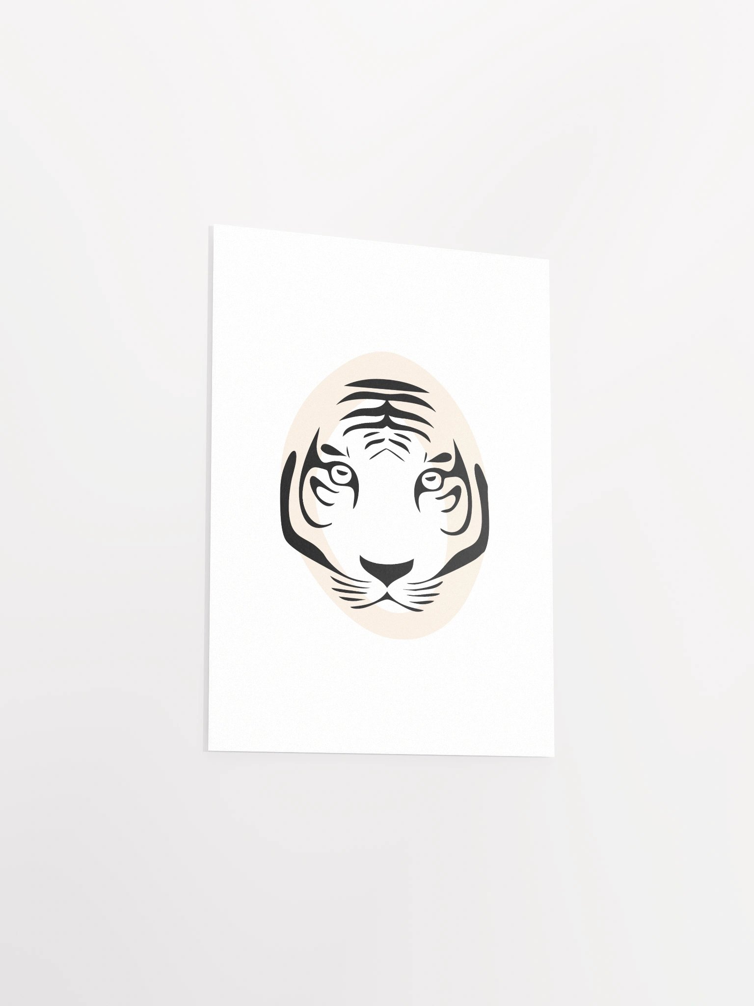 The Watcher - Minimalist Tiger Print product image (19)