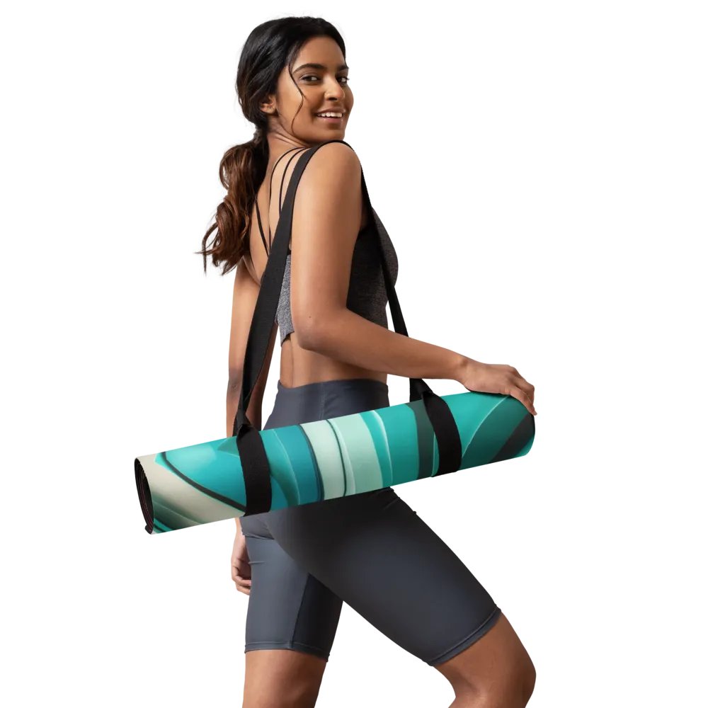 Graphic Grove Anti-Slip Yoga Mat with Microsuede Top - 24″ × 68″ product image (2)