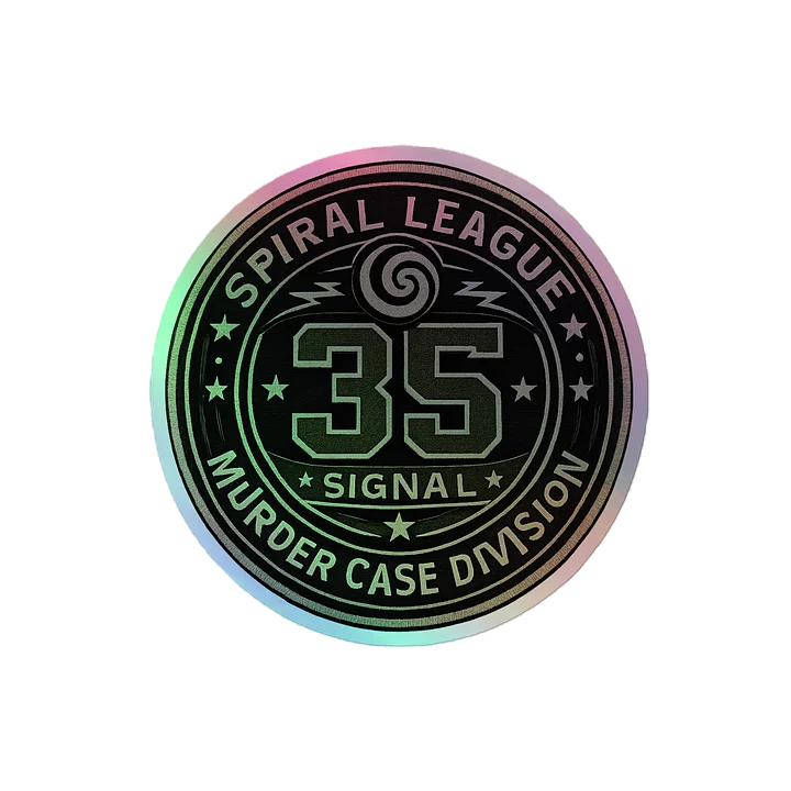 Spiral League Holographic Patch Sticker product image (2)