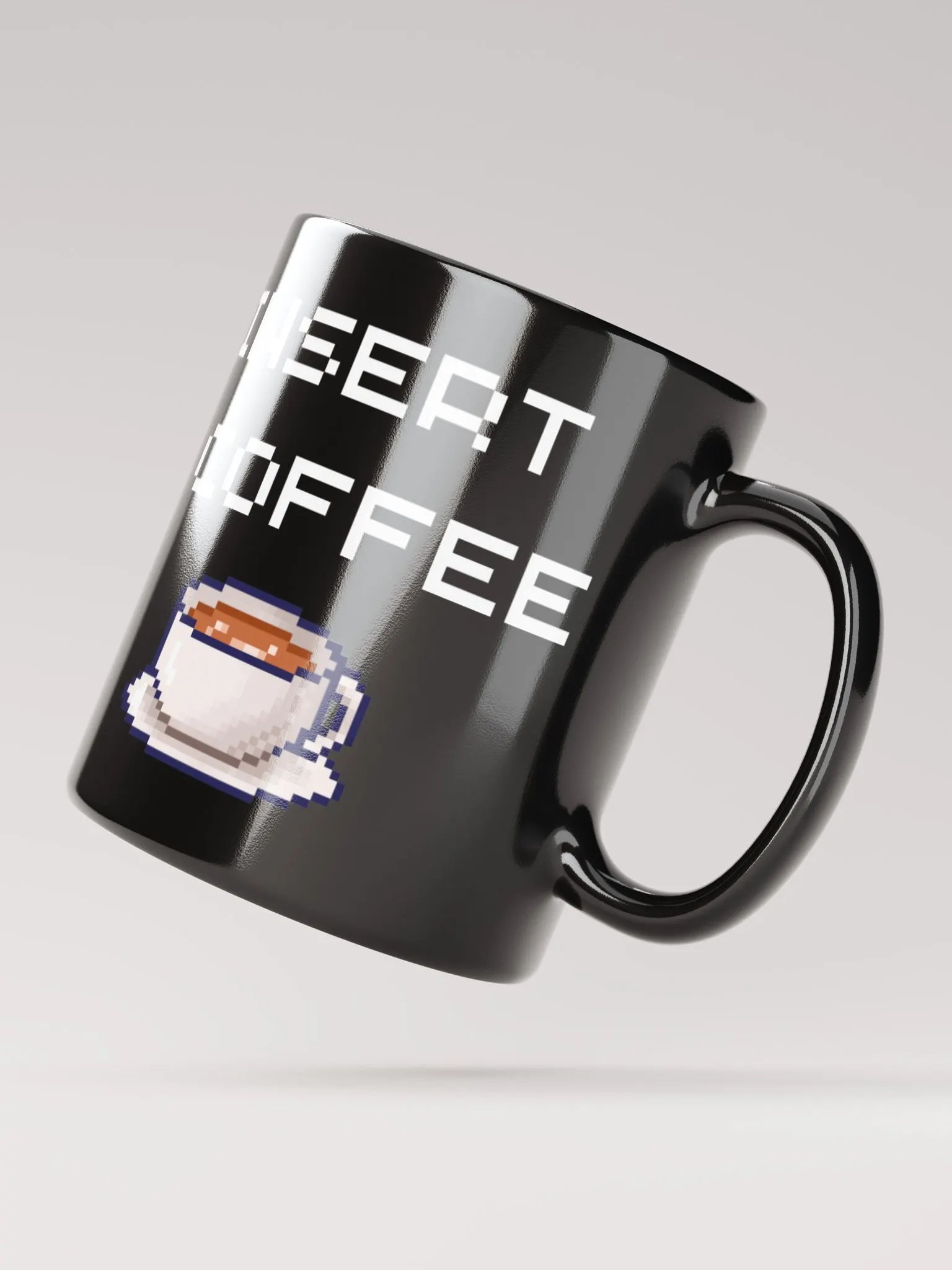 Insert 1 Coffee Mug (Black Ceramic) product image (5)