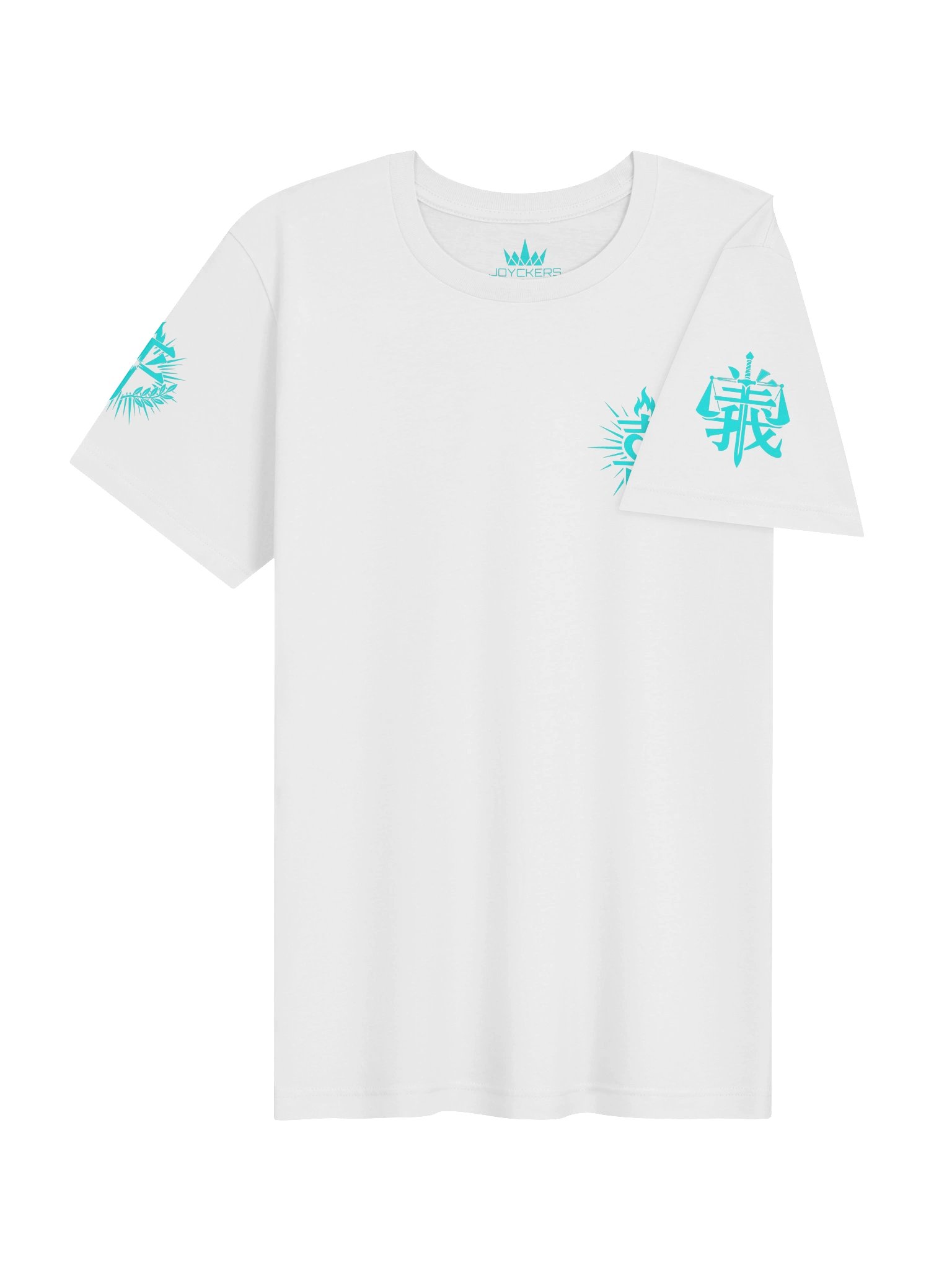 Kingdom Culture Graphic Tee – Righteousness, Peace, & Joy (Azure) product image (4)