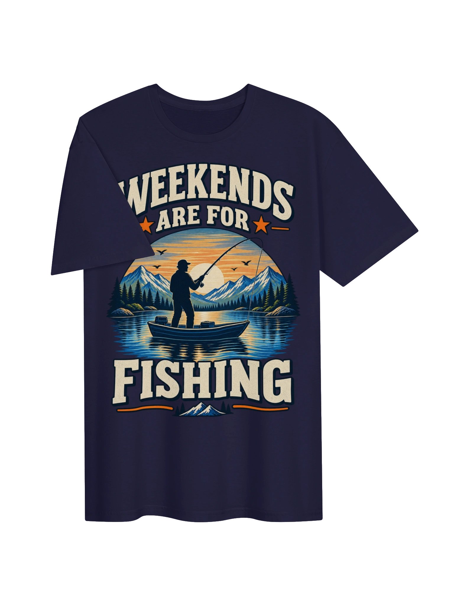 Weekends Are for Fishing T-shirt product image (3)