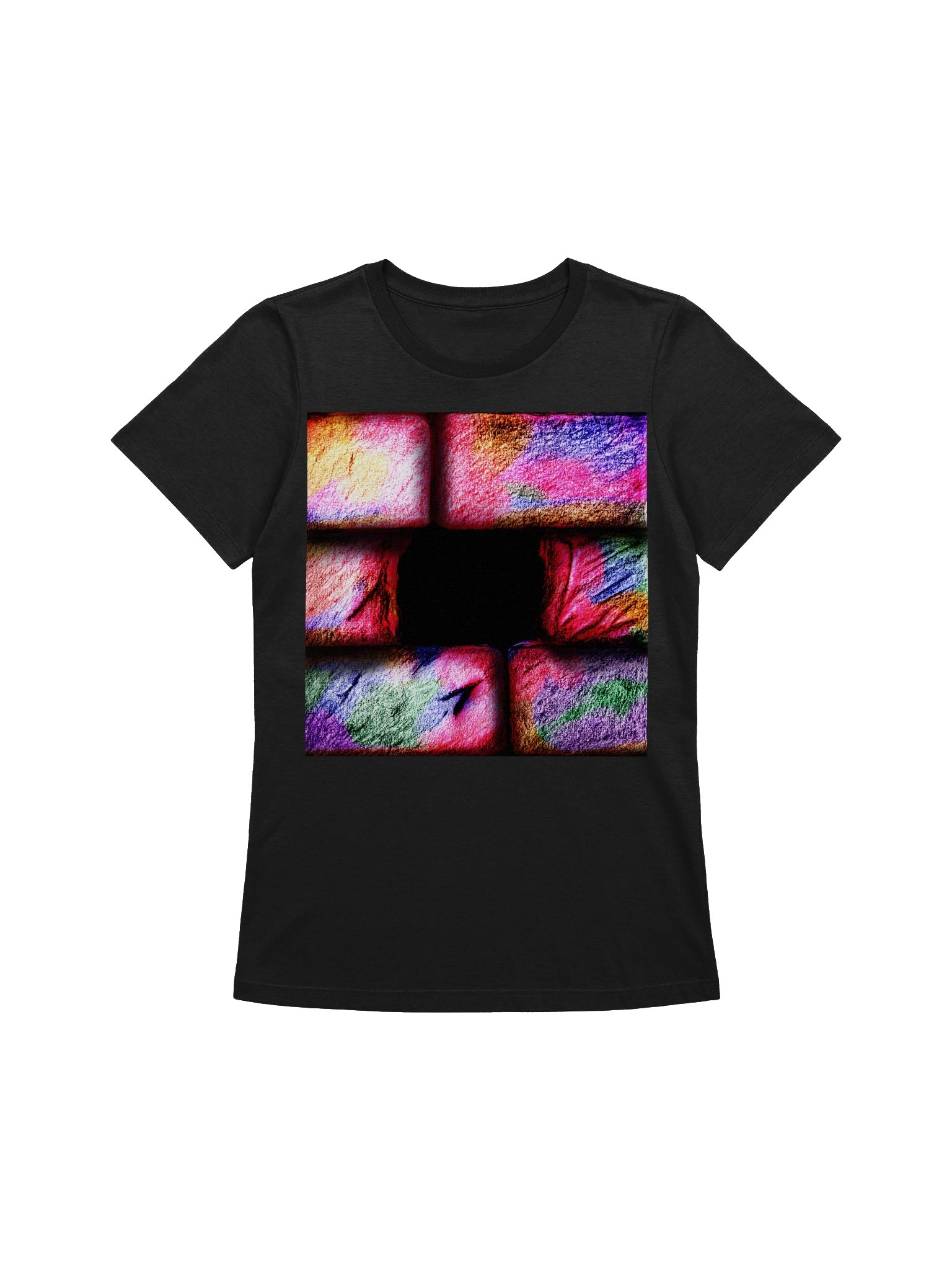 "Wall" T-Shirt. Women's Bella+Canvas Supersoft Relaxed-fit T-Shirt product image (1)