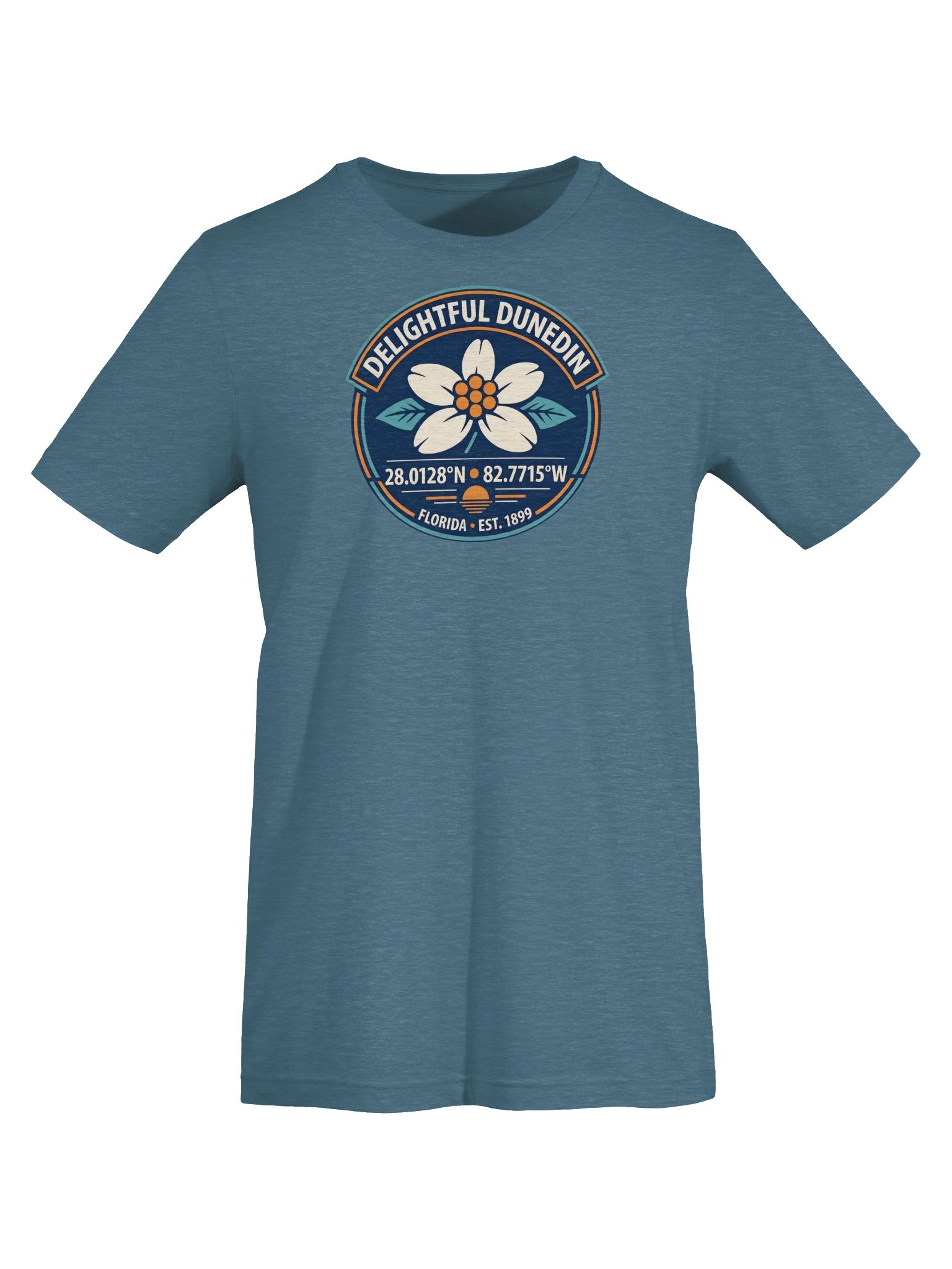 Delightful Dunedin Heritage Badge Tee product image (5)