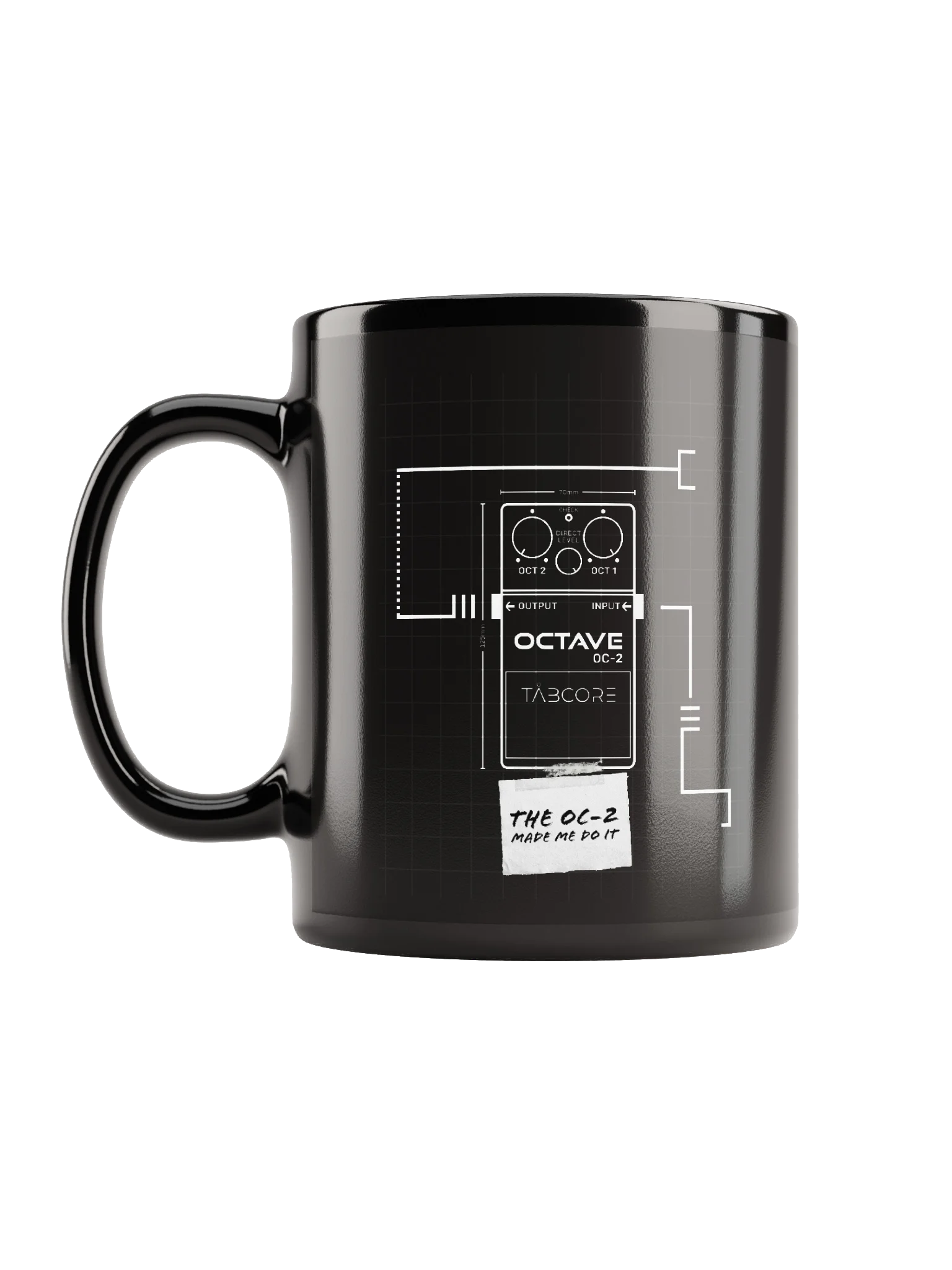 The OC-2 Made Me Do It – Black Mug product image (3)