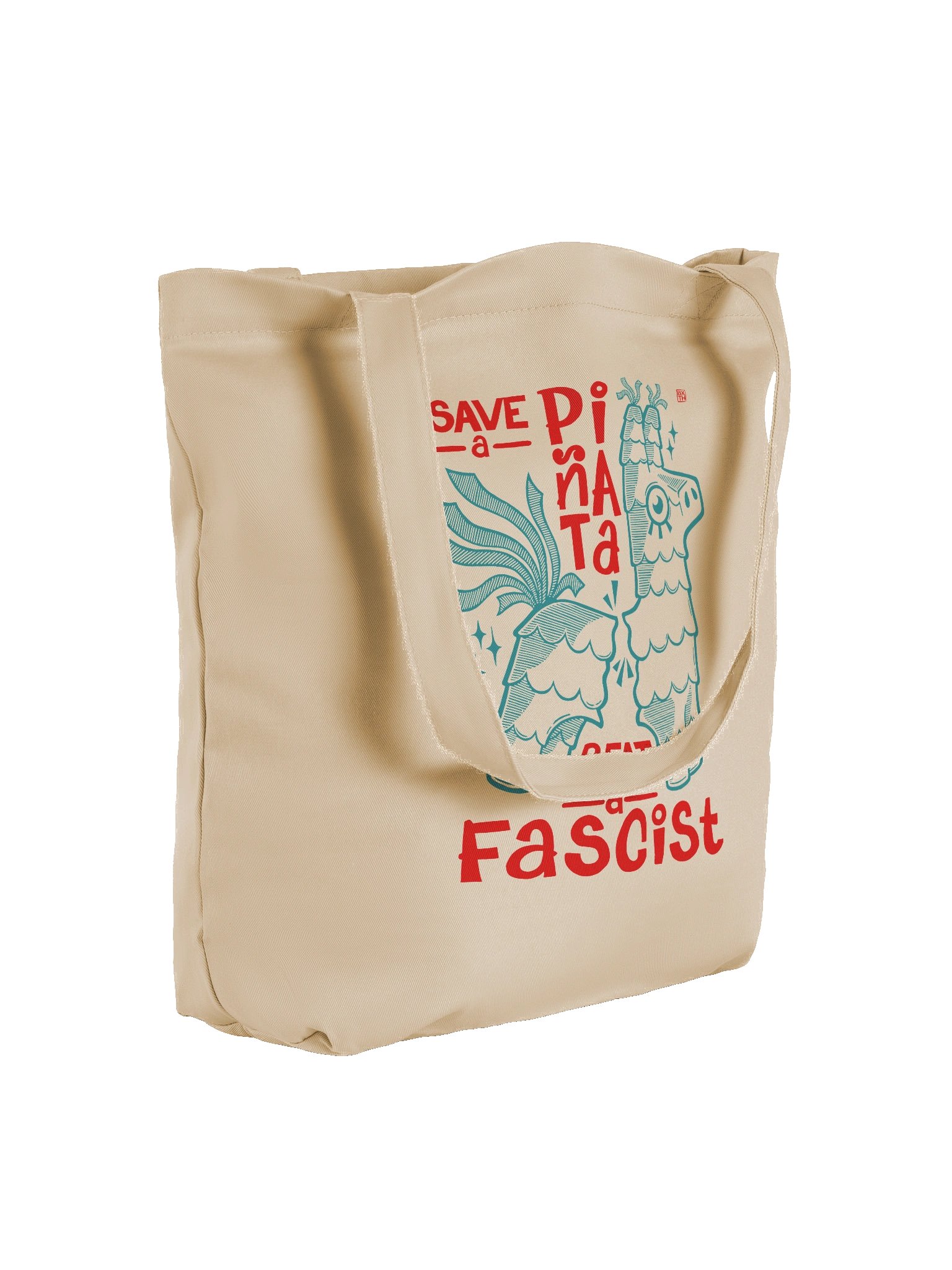 Save a Piñata, Beat a Fascist Totebag product image (4)