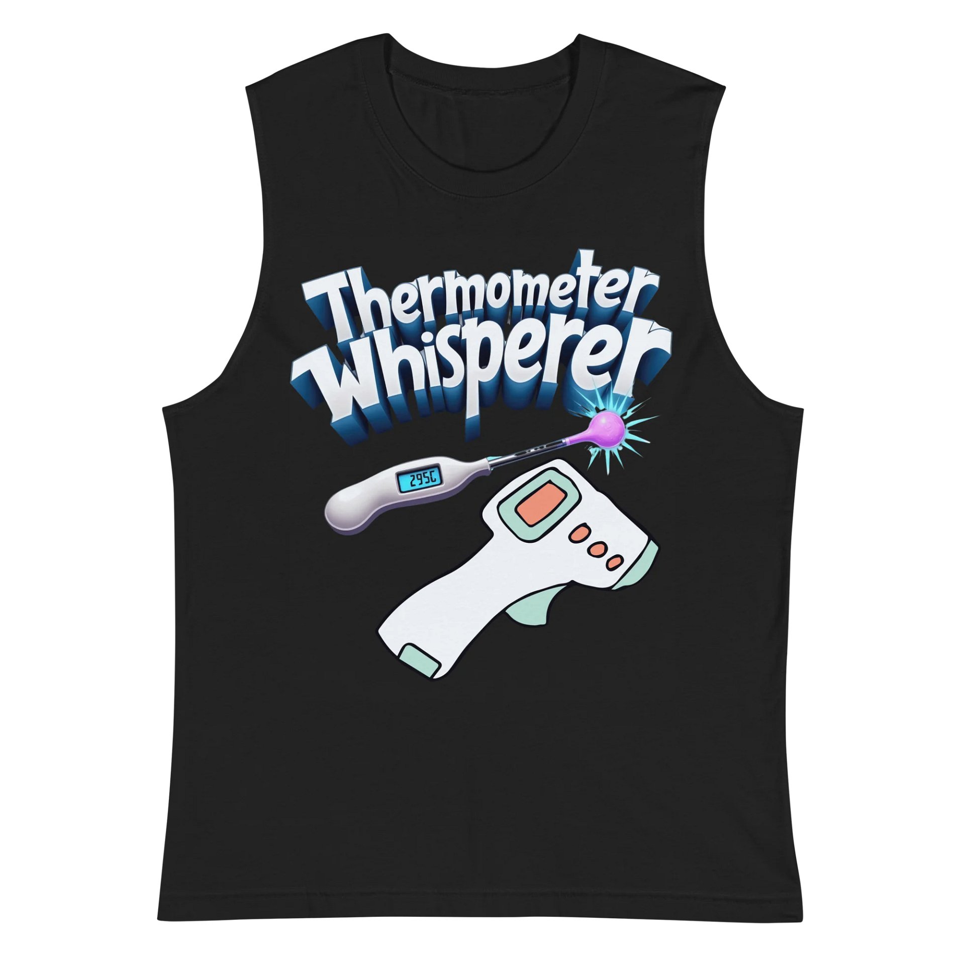 Whisperer's Thermometer Muscle Tank product image (2)