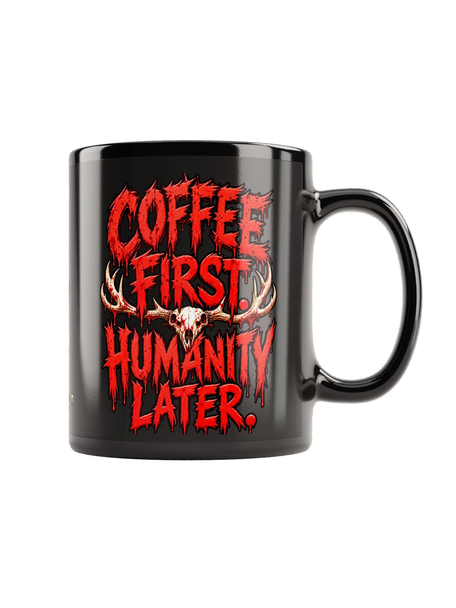 Wendigo “Stay Hungry” Black Mug product image (5)