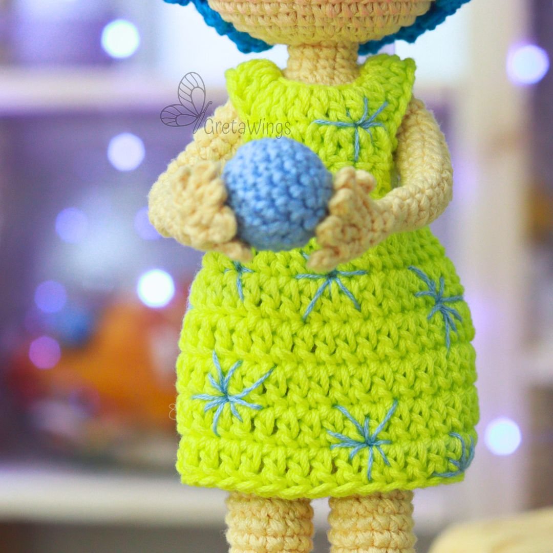 Muñeca tejida a crochet product image (3)